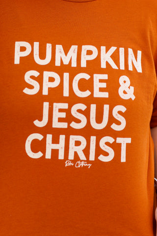 Pumpkin Spice & Jesus Christ Tee