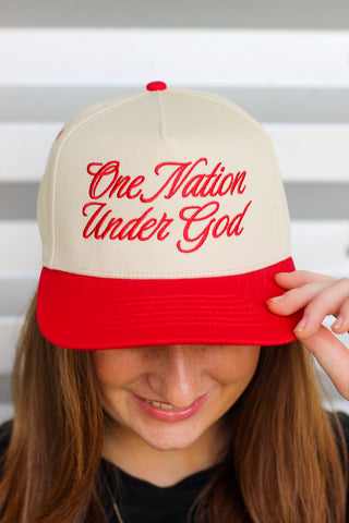 One Nation Under God Trucker Hat
