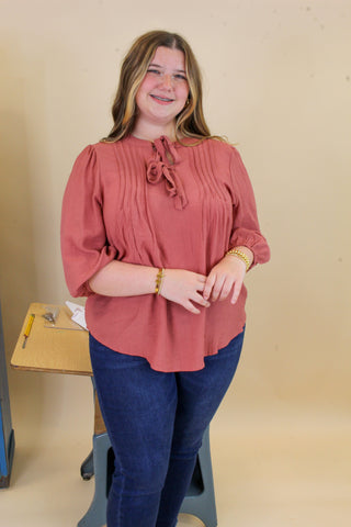 Pretty Pleated Top