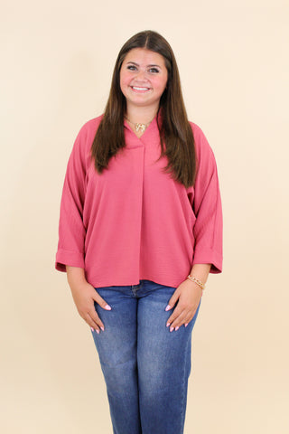 On Point Collar Top