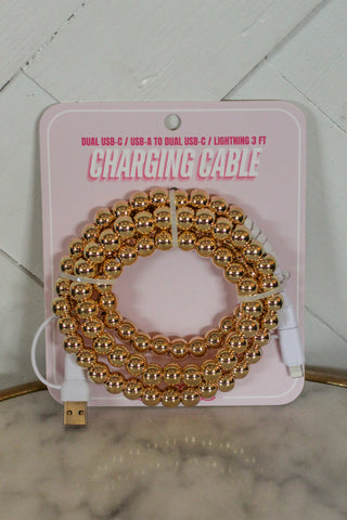 Beaded Charging Cable