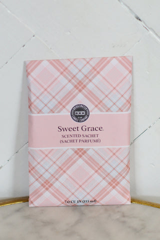 Sweet Grace Decorative Sachet-Plaid