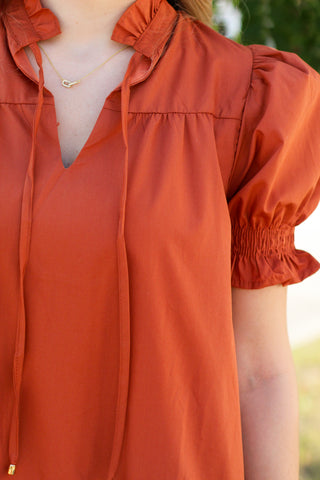 Smocked Details Dress