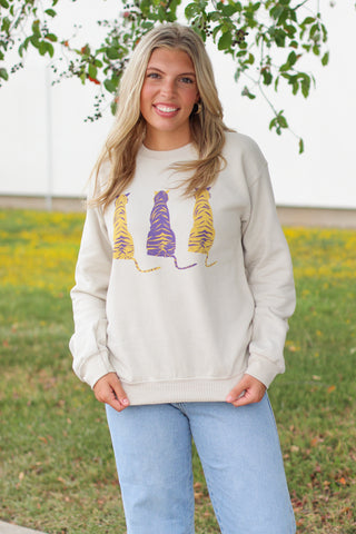 lsu tigers sweatshirt