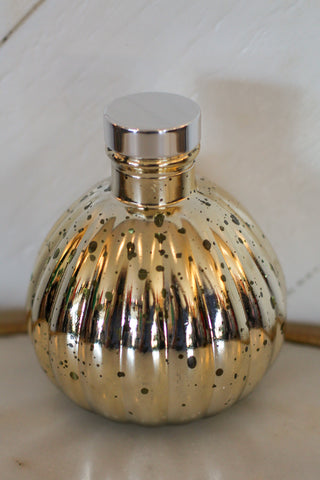 Afternoon Retreat Flower Diffuser-Gold Mercury Glass