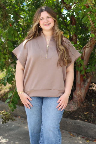 Softest Zip Top