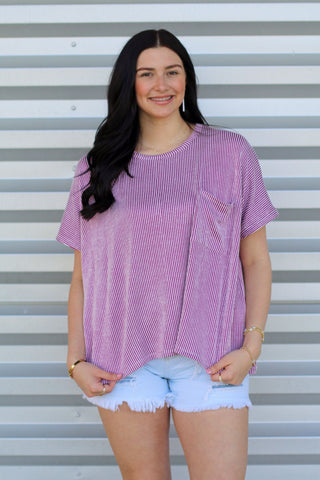 Fun Days Ahead Pocket Top