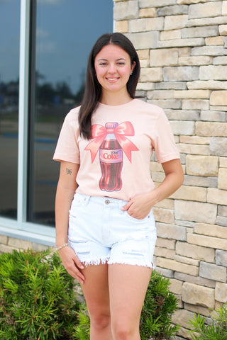 Diet Soda Bow Tee