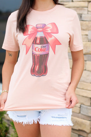 Diet Soda Bow Tee