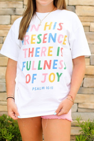Psalm 16:11 Tee