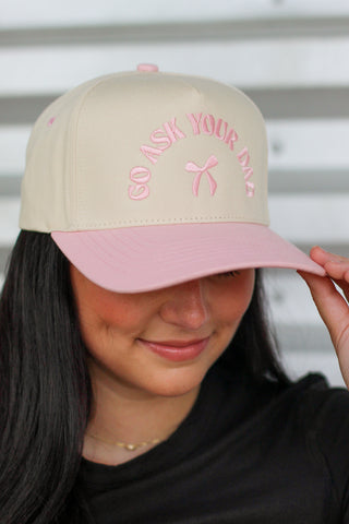 Go Ask Your Dad Trucker Hat