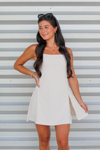 Side Slit Active Dress
