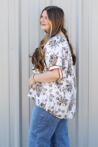 Antique Florals Top