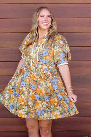Fall Time Vibes Dress