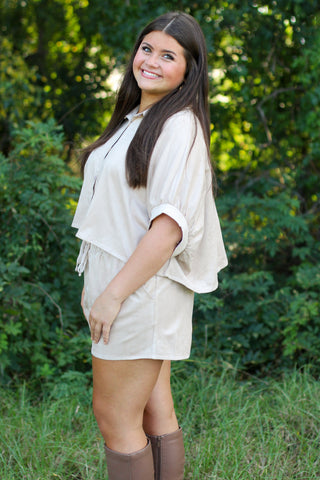 Love Suede Top