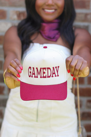 game day trucker hat