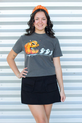 Pumpkin and Ghost Tee