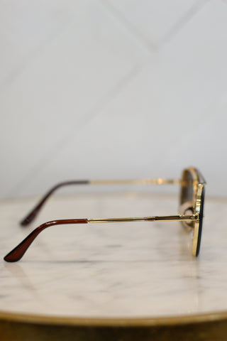 Dallas Brown Gradient DAX Sunglasses