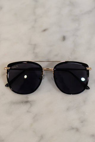 Ivy In Black DAX Sunglasses