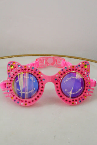 Mango Mittens Kitten Kids' Swim Goggles