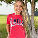 Mr.P's Rebel Baseball Tee