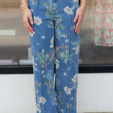 Wildflower Wide Leg Jeans