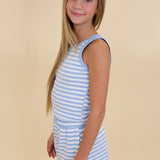 Tween Lulu Mac Monochromatic Stripe Tank