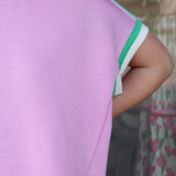 Retro Color Block Top