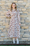 Chic Fall Maxi Dress