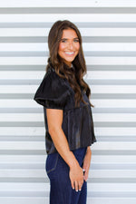 Love To Shine Top-Black