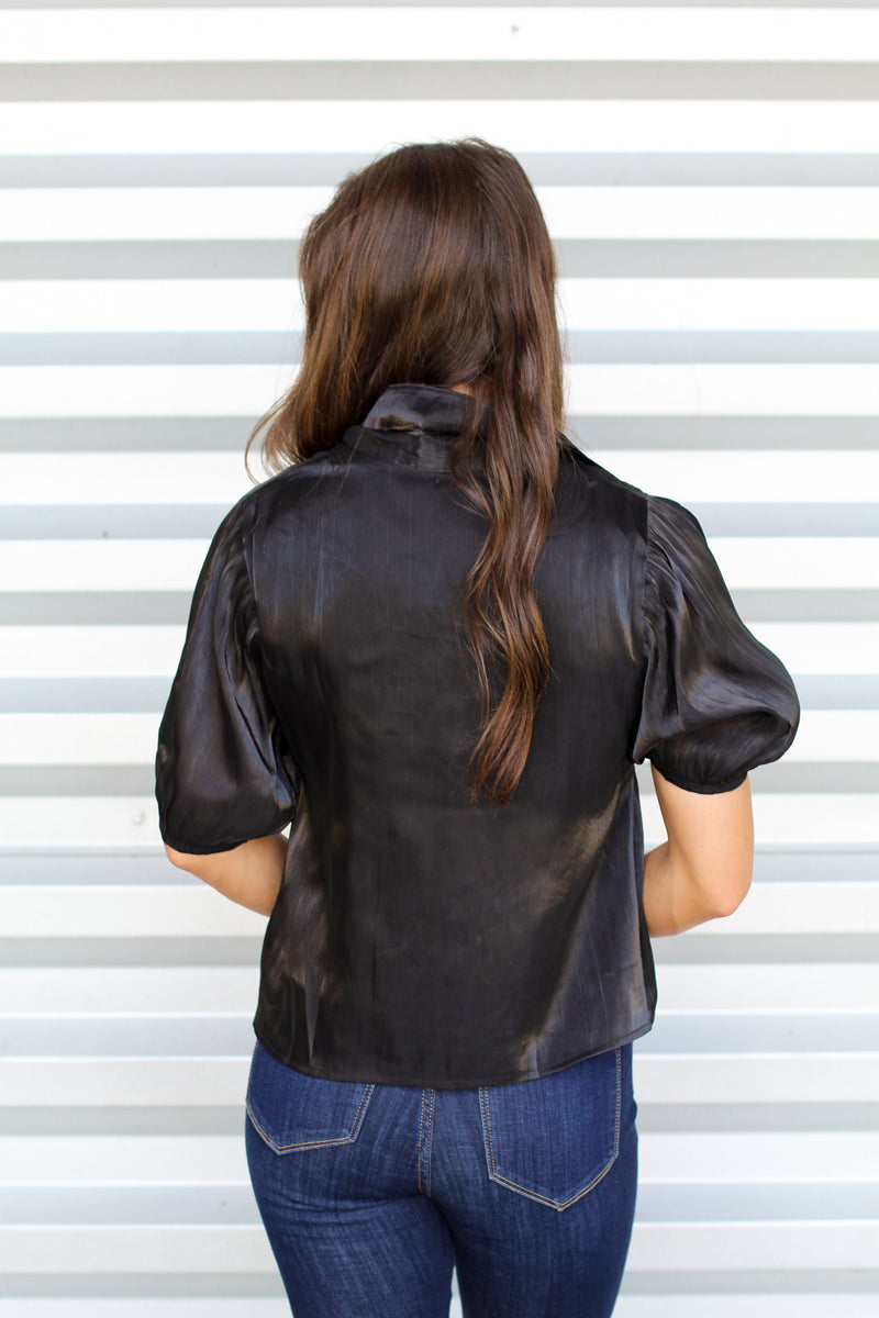 Love To Shine Top-Black