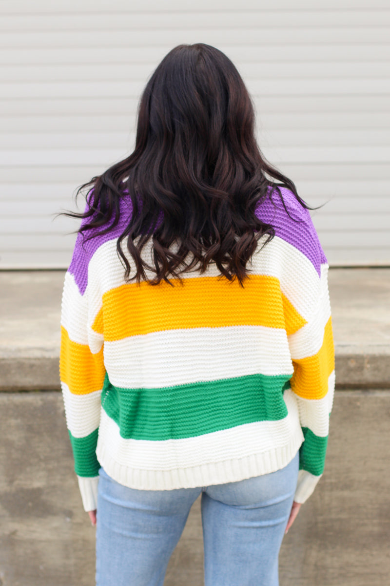 Louisiana Stripe Sweater