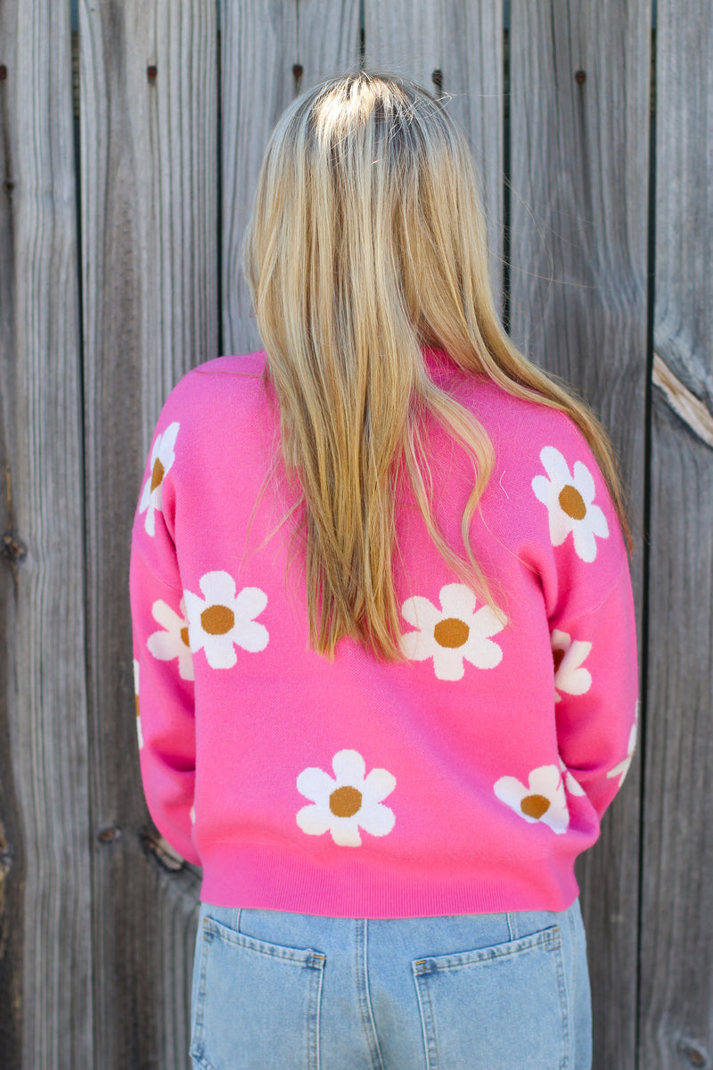 Loving Flowers Sweater