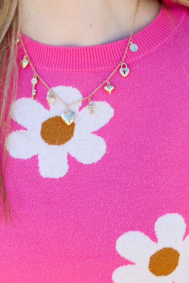 Loving Flowers Sweater