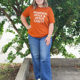 Pumpkin Spice & Jesus Christ Tee