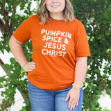 pumpkin spice graphic tee