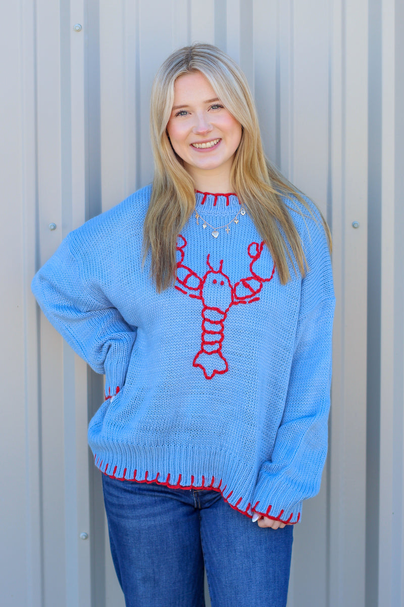 Crawfish Cutie Sweater