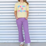 Grading in Progress Crop Tee