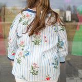 Fan Favorite Floral & Stripe Top