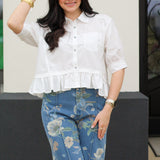 Pretty Girl Peplum Top