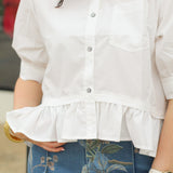 Pretty Girl Peplum Top