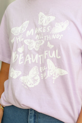 Ecclesiastes 3:11 Butterfly Tee