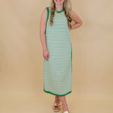 Comfy Stripes Maxi Dress