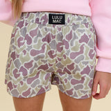 Tween Lulu Mac Camo Boxer Shorts