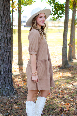 Darling Corduroy Dress