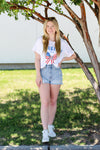 American Babe Cropped Tee