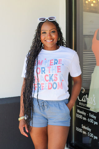 Snacks and Freedom Tee