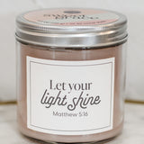 Collection #053 Sweet Grace Candle- Matthew 5:16