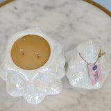 Sweet Grace Iridescent Christmas Tree Candle