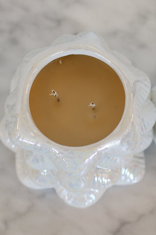 Sweet Grace Iridescent Christmas Tree Candle